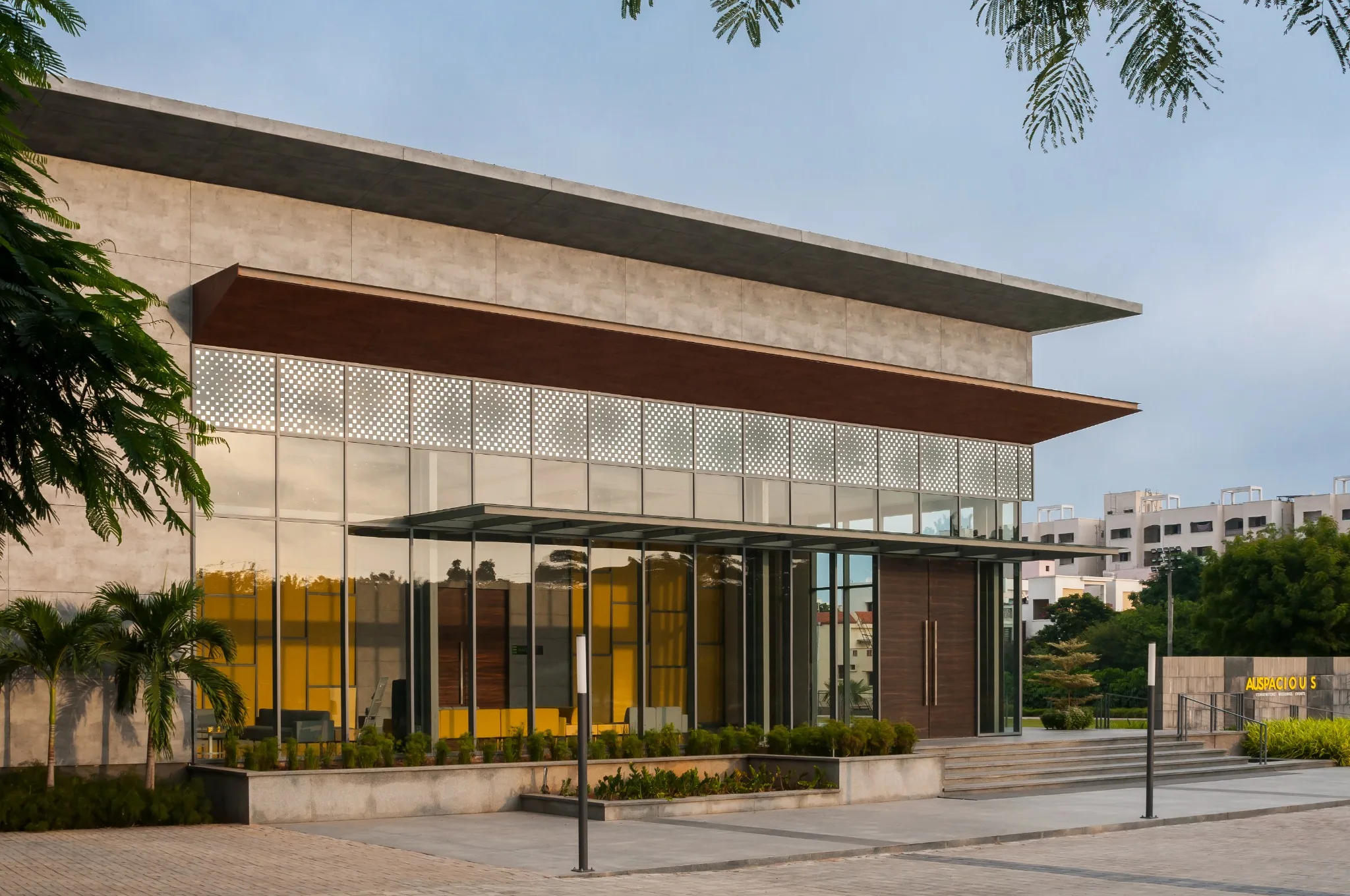 Auspecius entry elevation