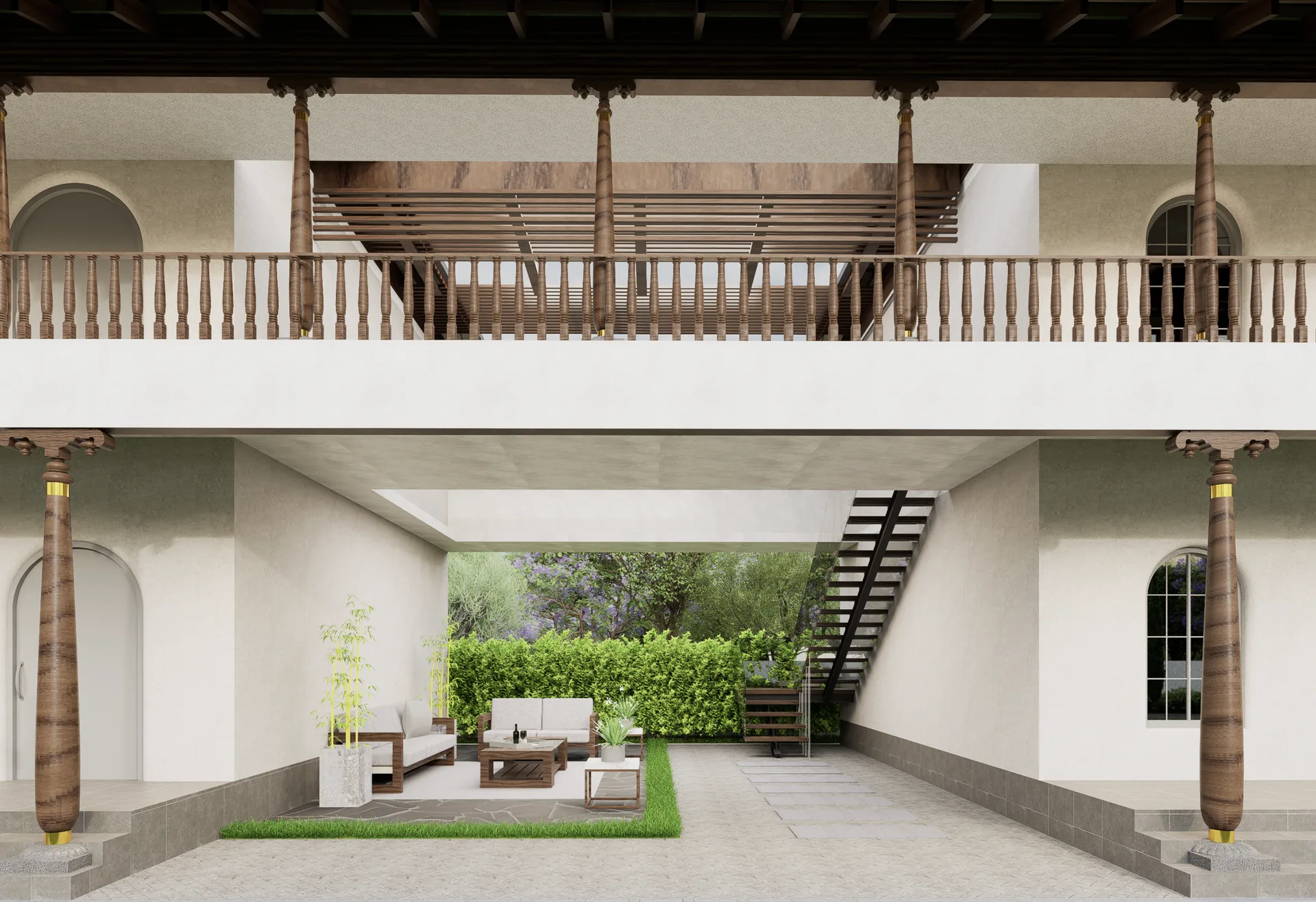 Heritage Courtyard Interiors