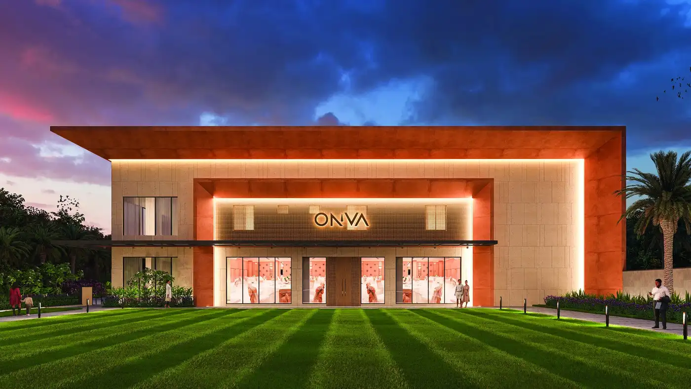 ONVA Convention aerial masterplan view