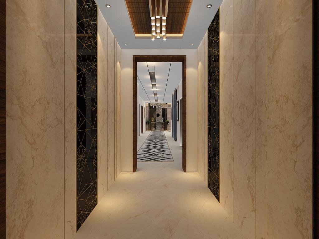 Prestine Villa Entry Foyer