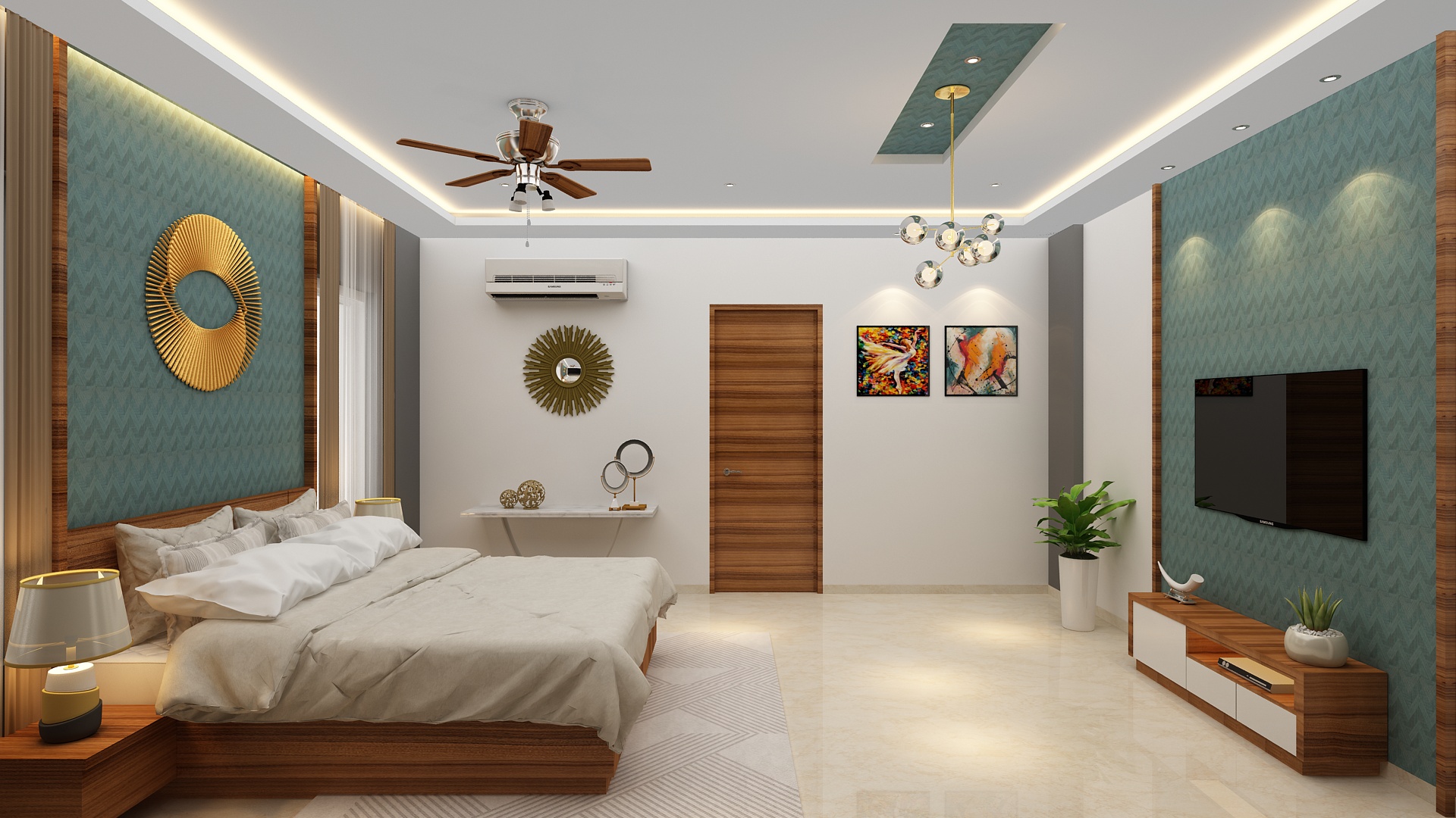 Surya Prakash Master Bedroom View