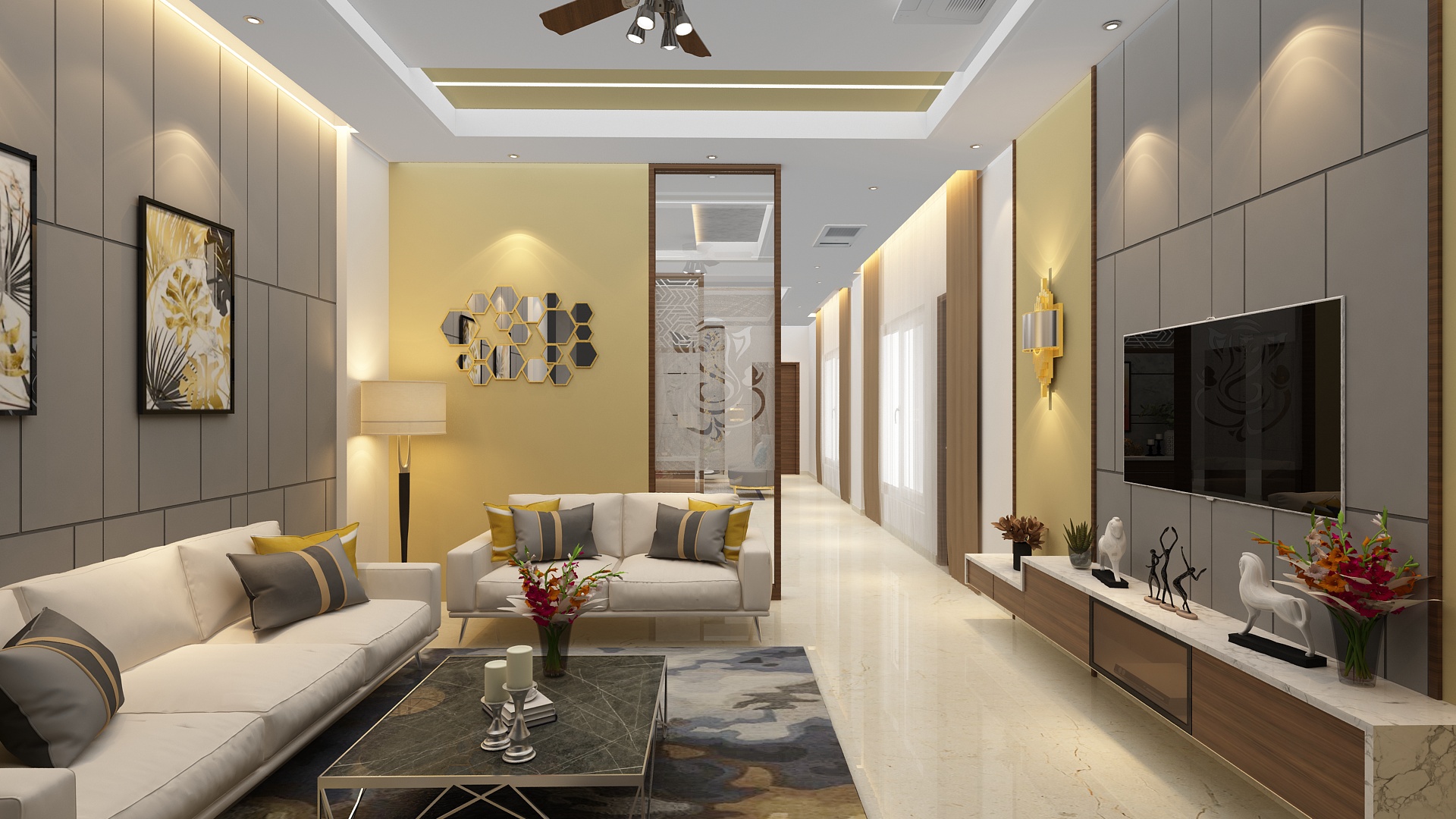 Surya Prakash Drawing Room View